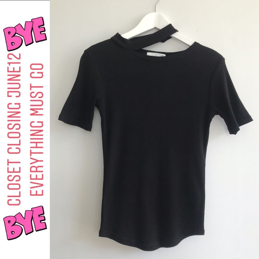 OAT + FORT TEE WITH COLLAR DETAIL